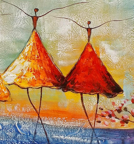 Simple Abstract Painting, Ballet Dancer Painting, Buy Wall Art Online, Modern Acrylic Painting, Bedroom Wall Art Painting-artworkcanvas