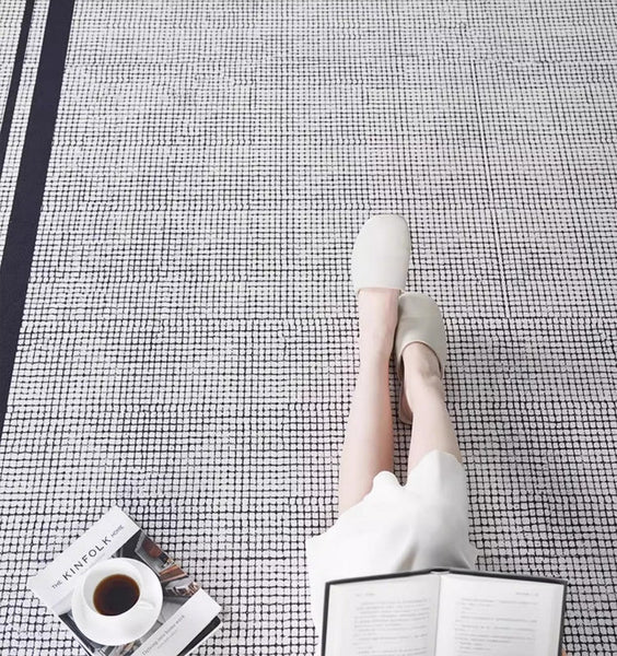 Large Modern Rugs for Living Room, Mid Century Modern Rugs for Bedroom, Contemporary Abstract Rugs under Dining Room Table-artworkcanvas