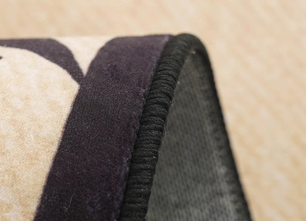 Geometric Contemporary Rugs Next to Bed, Modern Rugs for Dining Room, Contemporary Modern Rugs, Mid Century Area Rugs for Living Room-artworkcanvas