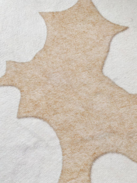 Geometric Round Rugs for Dining Room, Bedroom Abstract Modern Area Rugs, Circular Modern Rugs under Chairs, Contemporary Modern Rug for Living Room-artworkcanvas