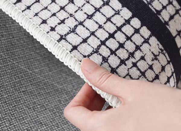 Geometric Modern Rugs for Sale, Contemporary Modern Rugs for Bedroom, Modern Rug Placement Ideas for Living Room, Abstract Rugs for Dining Room-artworkcanvas