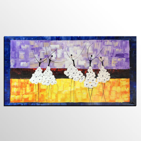 Simple Modern Art, Canvas Painting for Sale, Ballet Dancer Painting, Original Artwork, Paintings for Bedroom, Buy Art Online-artworkcanvas