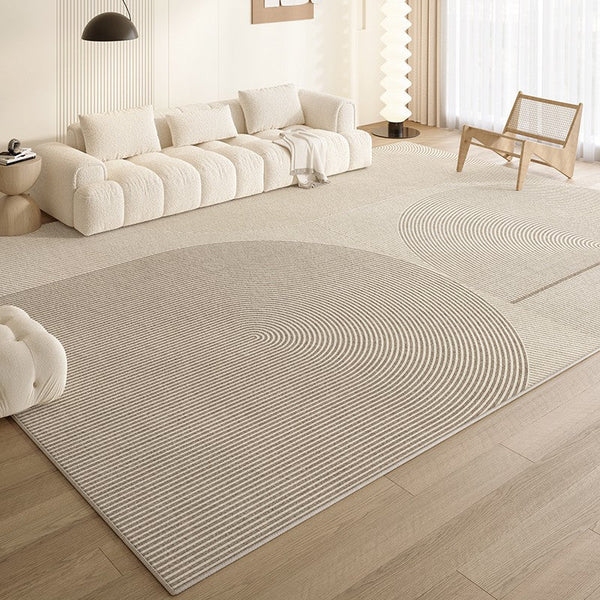 Soft Bedroom Floor Rugs, Extra Large Modern Rugs for Living Room, Oversized Modern Rug for Living Room, Geometric Contemporary Rugs for Dining Room-artworkcanvas
