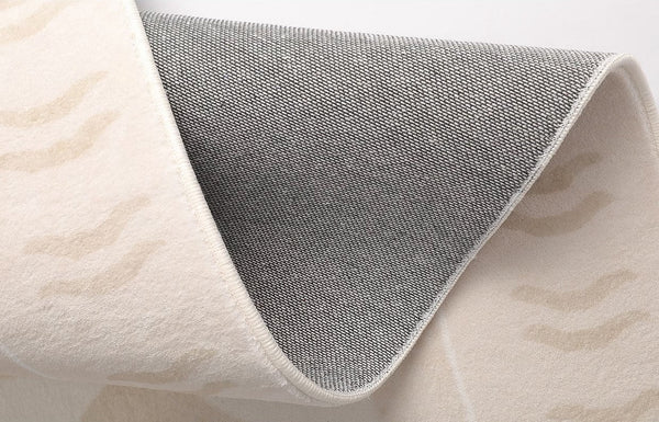 Modern Rugs for Dining Room, Cream Modern Carpets for Living Room, Soft Contemporary Rugs for Bedroom, Mid Century Modern Rugs Next to Bed-artworkcanvas