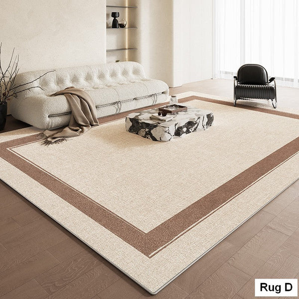 Simple Abstract Rugs for Living Room, Bedroom Floor Rugs, Contemporary Abstract Rugs for Dining Room, Modern Rug Ideas for Living Room-artworkcanvas