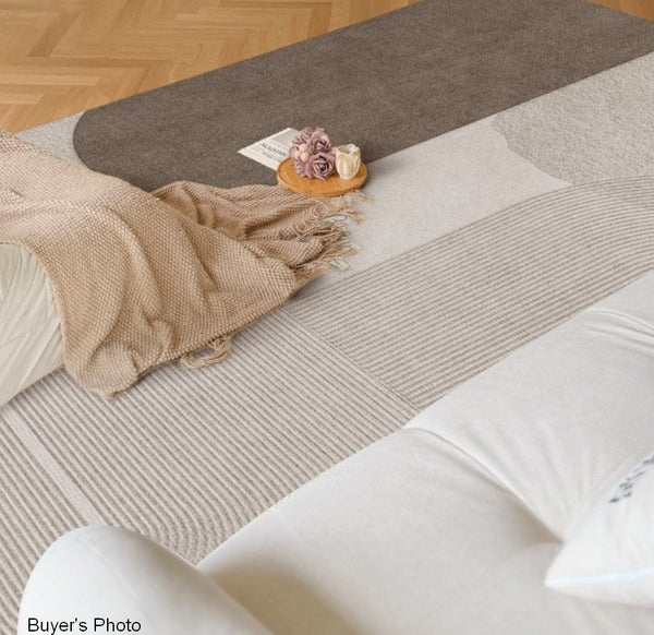 Living Room Contemporary Modern Rugs, Extra Large Abstract Geometric Modern Rugs, Bedroom Modern Rugs, Modern Rugs for Dining Room-artworkcanvas