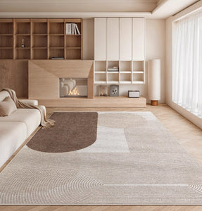 Living Room Contemporary Modern Rugs, Extra Large Abstract Geometric Modern Rugs, Bedroom Modern Rugs, Modern Rugs for Dining Room-artworkcanvas