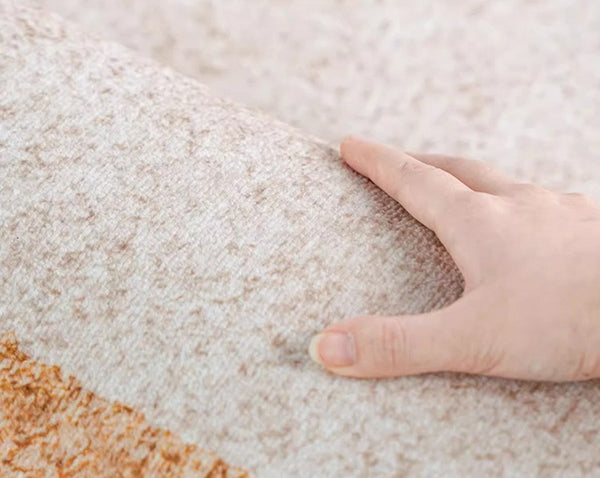 Modern Rugs under Dining Room Table, Abstract Area Rugs for Living Room, Modern Carpets for Kitchen, Geometric Contemporary Modern Rugs Next to Bed-artworkcanvas