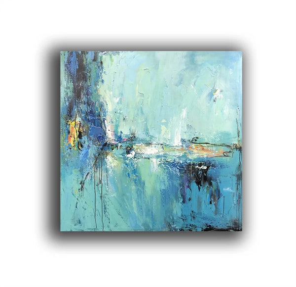 Modern Acrylic Canvas Painting, Heavy Texture Paintings, Palette Knife Paniting, Acrylic Painting on Canvas, Oversized Wall Art Painting for Sale-artworkcanvas