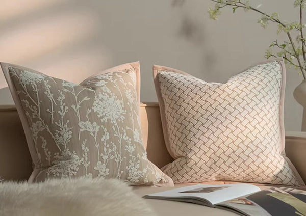 Decorative Pillow Arrangement Ideas for Couch, Modern Decorative Pillow Cover, Decorative Throw Pillows for Living Room, Modern Sofa Pillows-artworkcanvas