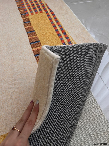 Abstract Contemporary Rugs for Bedroom, Large Modern Rugs under Sofa, Modern Rug Ideas for Living Room, Modern Floor Carpets for Office-artworkcanvas