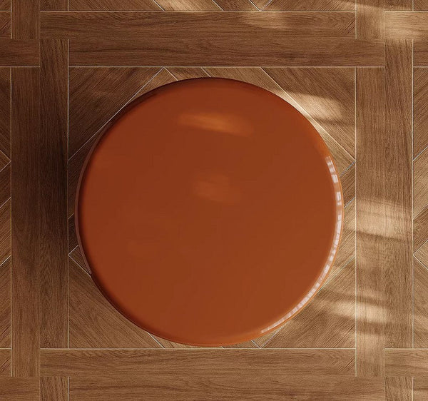 Unique Small End Table, Contemporary Round Side Table, Minimalist Modern Occasional Table, Portable Casual Side Table, Low Profile Sofa Table, Creative Coffee Table, Lightweight Indoor Outdoor Table, Contemporary Side Table-artworkcanvas