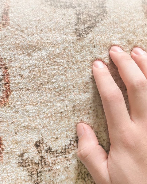 Modern Rugs for Living Room, Flower Pattern Modern Rugs for Farmhouse, Bedroom Modern Rugs, Modern Rugs for Dining Room-artworkcanvas