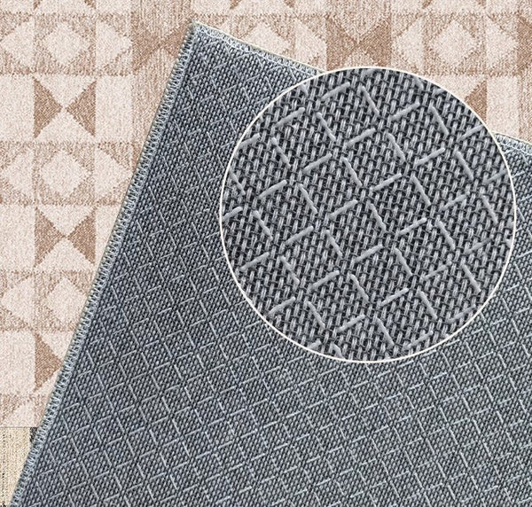 Contemporary Abstract Rugs under Dining Room Table, Large Modern Rugs for Living Room, Mid Century Modern Rugs for Bedroom-artworkcanvas