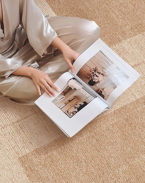 Large Modern Rugs for Living Room, Mid Century Modern Rugs for Bedroom, Contemporary Abstract Rugs under Dining Room Table-artworkcanvas