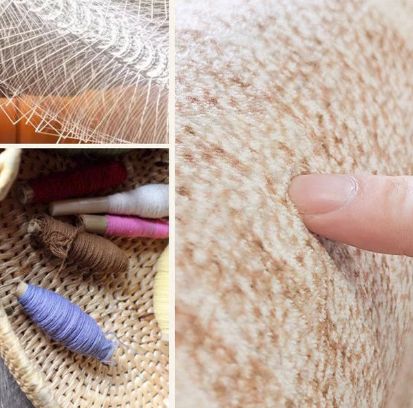 Mid Century Modern Rugs for Bedroom, Contemporary Abstract Rugs under Dining Room Table, Large Modern Rugs for Living Room-artworkcanvas