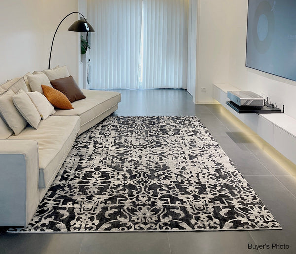 Modern Rugs for Interior Design, Modern Rugs for Bedroom, Contemporary Modern Rugs under Dining Room Table, French Style Soft Rugs for Living Room-artworkcanvas