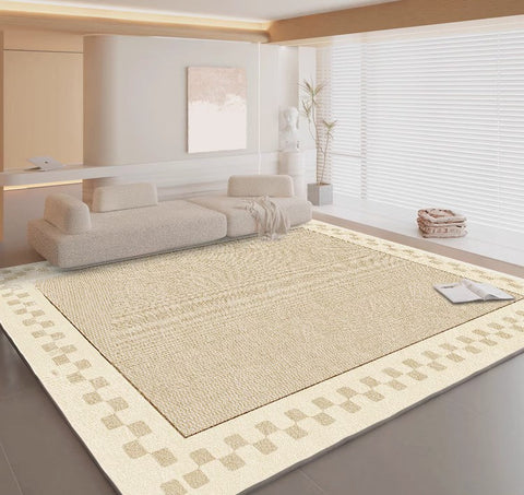 Geometric Contemporary Rugs Next to Bed, Contemporary Modern Rugs for Sale, Modern Carpets for Dining Room, Large Modern Rugs for Living Room-artworkcanvas