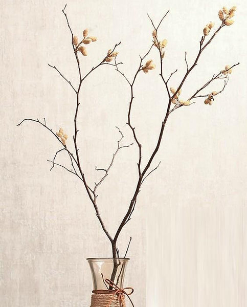 Myrtle Twigs, Natural Decorations, Flower Arrangement, Handmade Artificial Flower, Natural Dried Flower Twigs-artworkcanvas