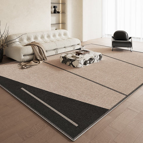 Modern Rug Ideas for Living Room, Contemporary Abstract Rugs for Dining Room, Bedroom Floor Rugs, Simple Abstract Rugs for Living Room-artworkcanvas