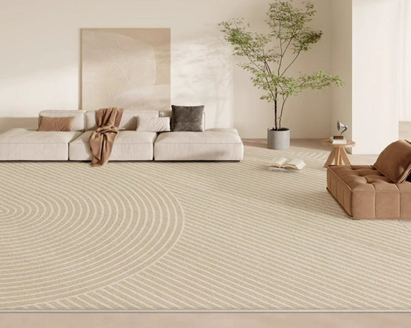 Geometric Modern Rug Placement Ideas for Dining Room, Large Modern Rugs for Living Room, Abstract Contemporary Modern Rugs for Bedroom-artworkcanvas