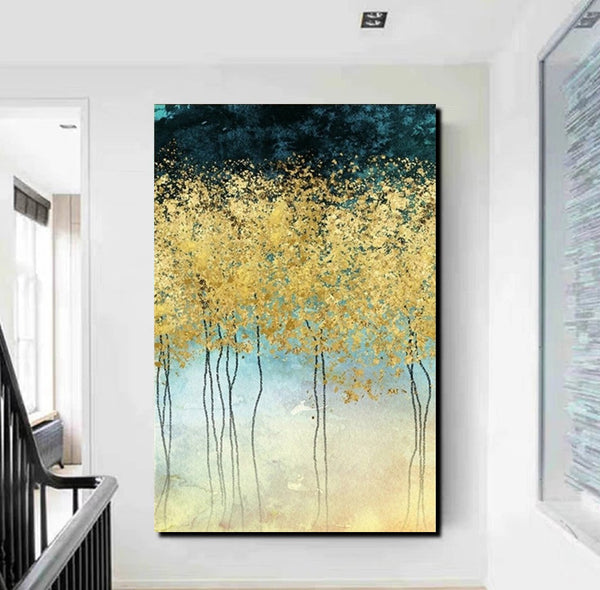Simple Modern Art, Bedroom Wall Art Ideas, Tree Paintings, Buy Wall Art Online, Simple Abstract Art, Large Acrylic Painting on Canvas