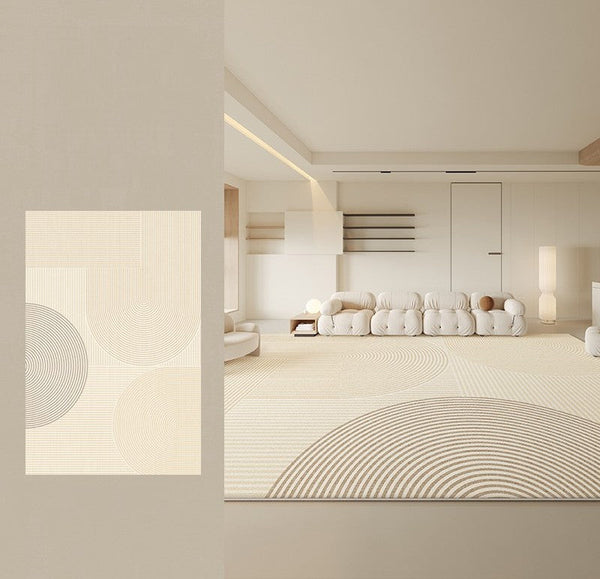 Oversized Modern Rug for Living Room, Bedroom Floor Rugs, Geometric Contemporary Rugs for Dining Room, Extra Large Modern Rugs for Living Room-artworkcanvas
