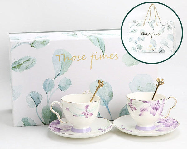 Luxury Tea Cup with Saucer, Elegant Coffee Cup, Porcelain Coffee Cup, Ceramic Tea Cup Set, Porcelain Tea cups, British Tea Cup Set, Afternoon Tea Cup with Saucer Set-artworkcanvas