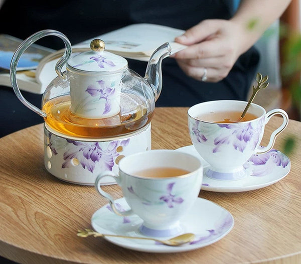 Luxury Tea Cup with Saucer, Elegant Coffee Cup, Porcelain Coffee Cup, Ceramic Tea Cup Set, Porcelain Tea cups, British Tea Cup Set, Afternoon Tea Cup with Saucer Set-artworkcanvas