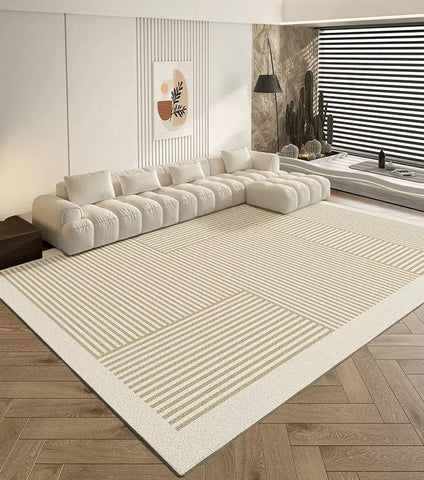 Abstract Contemporary Rugs for Bedroom, Large Modern Rugs in Living Room, Modern Rugs under Sofa, Dining Room Floor Rugs, Modern Rugs for Office-artworkcanvas