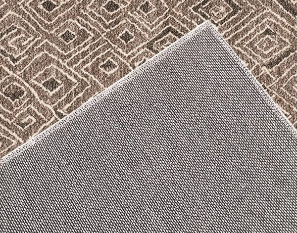 Brown Modern Rug Ideas for Bedroom, Large Modern Rugs for Living Room, Abstract Geometric Modern Rugs, Modern Rugs for Dining Room-artworkcanvas