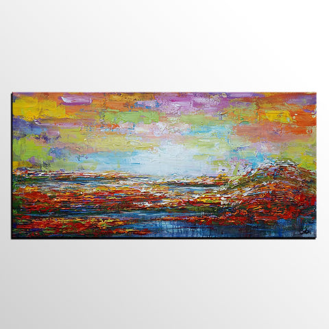 Wall Hanging, Abstract Art, Landscape Painting, Large Art, Canvas Art, Wall Art, Original Artwork, Canvas Painting, Modern Art, Art on Canvas 151-artworkcanvas