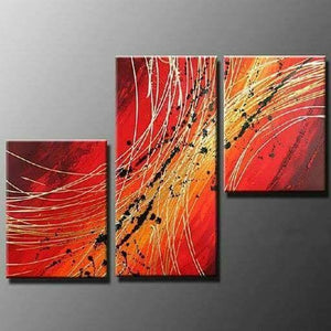 Sunset Painting, Acrylic Paintings for Living Room, Abstract Acrylic P –  artworkcanvas