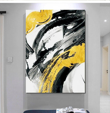 Hand Painted Acrylic Painting, Wall Art Paintings, Modern Abstract Painting, Extra Large Paintings for Living Room-artworkcanvas