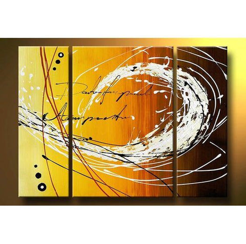 Bedroom Wall Art Paintings, Modern Abstrct Painting, Living Room Wall Art Ideas, 3 Piece Canvas Paintnig, Large Abstract Paintings-artworkcanvas