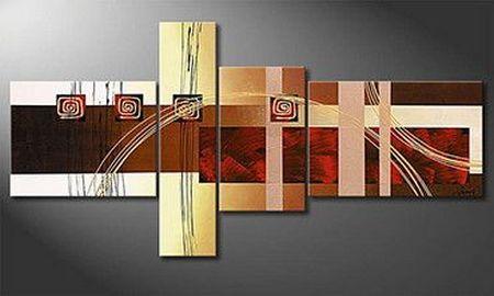 Living Room Wall Art Paintings, Hand Painted Canvas Painting, Acrylic Painting Abstract, Modern Wall Art Painting-artworkcanvas