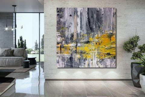 Bedroom Wall Painting, Large Paintings for Living Room, Hand Painted Acrylic Painting, Modern Contemporary Art, Modern Paintings for Dining Room-artworkcanvas