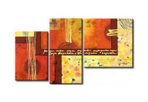 3 Piece Wall Art, Abstract Acrylic Paintings, Hand Painted Artwork, Acrylic Painting Abstract, Modern Wall Art Paintings-artworkcanvas