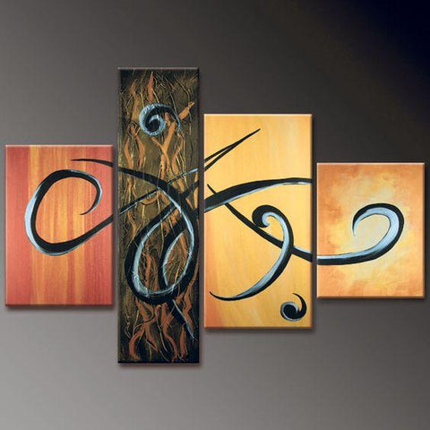 Living Room Wall Art, Modern Contemporary Painting, Wall Art Paintings for Living Room, Acrylic Painting on Canvas-artworkcanvas