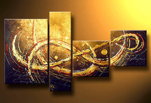 Extra Large Painting, Abstract Art Painting, Dining Room Wall Art, Painting for Sale-artworkcanvas