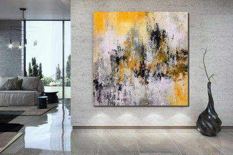Large Paintings for Bedroom, Living Room Acrylic Painting, Contemporary Painting, Modern Wall Art Ideas for Dining Room, Large Canvas Painting-artworkcanvas