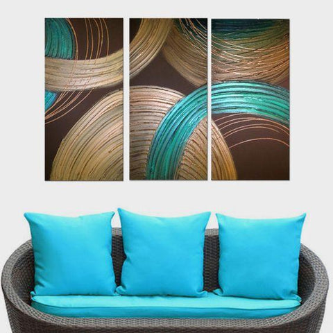 Modern Abstract Painting, Heavy Texture Acrylic Paintings, Acrylic Canvas Paintings, Dining Room Wall Art Ideas, Modern Simple Art Painting-artworkcanvas
