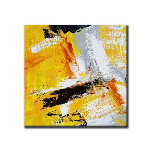 Hand Painted Acrylic Painting, Abstract Wall Painting for Living Room, Acrylic Paintings for Dining Room, Modern Contemporary Artwork-artworkcanvas