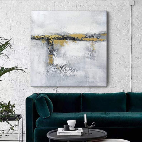 Acrylic Painting for Dining Room, Living Room Wall Painting, Contemporary Wall Painting, Modern Artwork, Large Canvas Painting-artworkcanvas