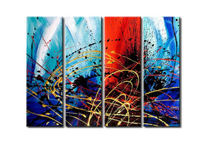 Contemporary Wall Art, Living Room Wall Paintings, Simple Modern Art, Modern Wall Art Painting, Acrylic Painting Abstract-artworkcanvas