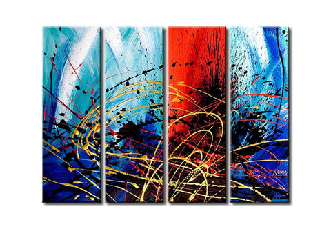 Contemporary Wall Art, Living Room Wall Paintings, Simple Modern Art, Modern Wall Art Painting, Acrylic Painting Abstract-artworkcanvas