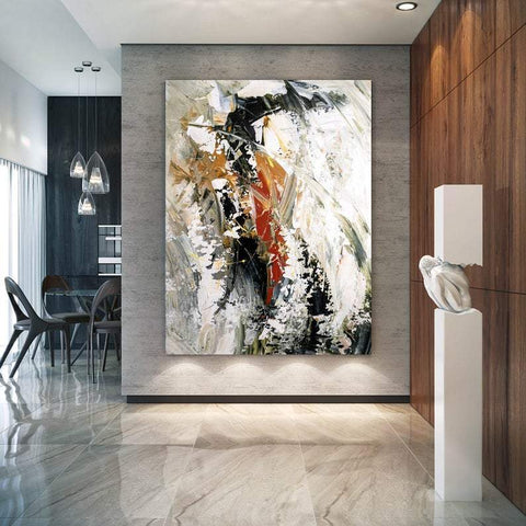 Contemporary Modern Artwork, Large Modern Canvas Painting, Wall Art for Bedroom, Hand Painted Wall Art Painting-artworkcanvas