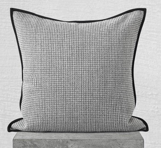 Simple Contemporary Throw Pillows for Interior Design, Large Modern Decorative Pillows for Sofa, Modern Throw Pillows for Couch-artworkcanvas