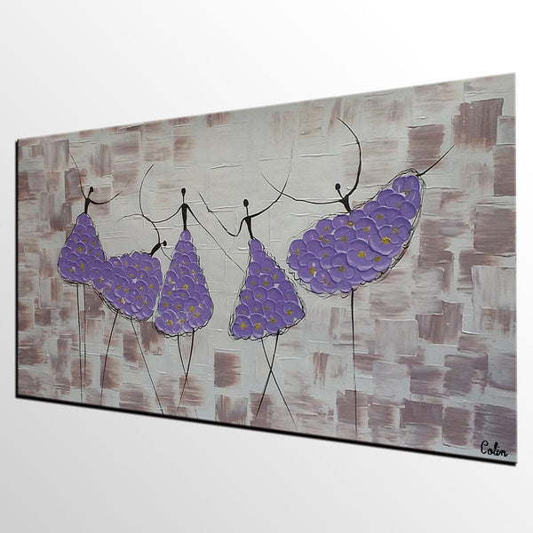Simple Contemporary Paintings, Wall Art Painting, Buy Wall Art Online, Ballet Dancer Painting, Abstract Painting for Sale, Original Artwork-artworkcanvas