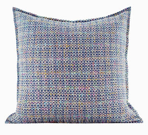 Modern Sofa Pillows, Large Abstract Blue Decorative Throw Pillows, Contemporary Square Modern Throw Pillows for Couch, Simple Throw Pillow for Interior Design-artworkcanvas